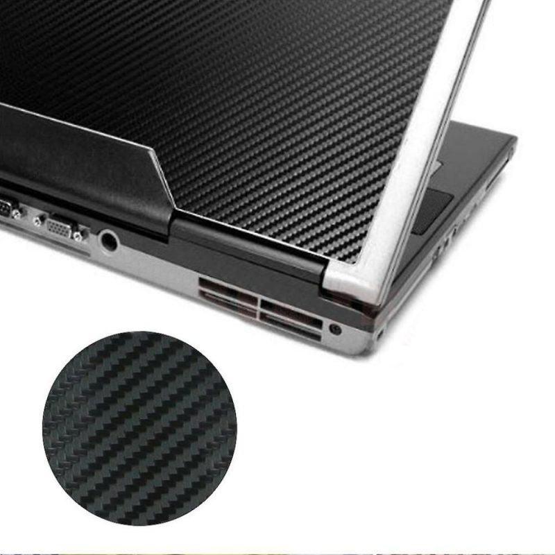 Computer Accessory Sets | Black Matte Self Adhesive Car Wrap Foil Sticker Console Computer Laptop Skin Computer Accessory Sets Computer Accessory Sets