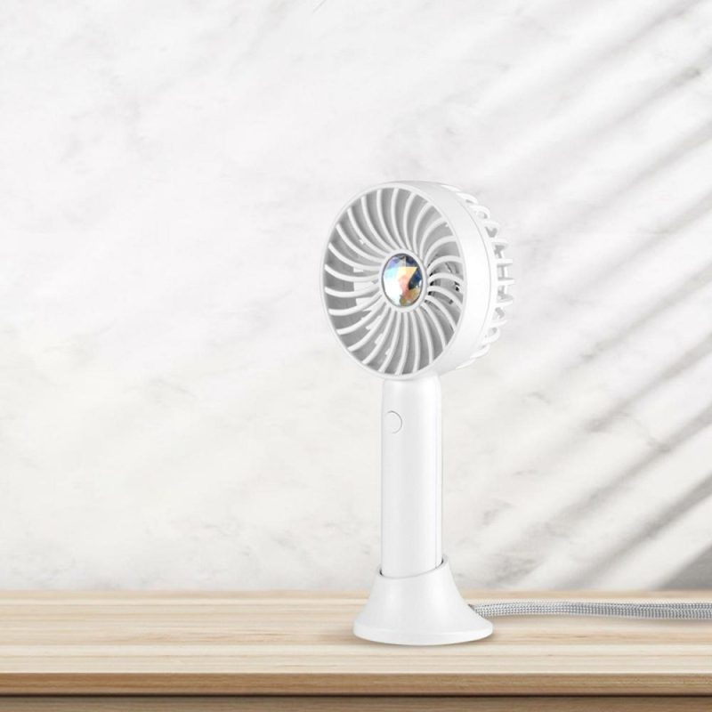 Computer Accessory Sets | Compact Portable Fashion Silent 3 Speed Wind Adjustment Electric Fan Gift White# Computer Accessory Sets Computer Accessory Sets