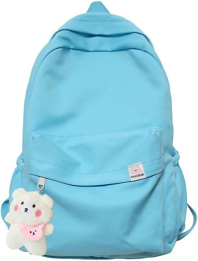 Computer Covers & Skins | Aesthetic Backpack Cute Kawaii Backpack School Supplies Laptop Bag For Teens Girls Women Students Solid Color-54A33 Computer Covers & Skins Baiccf