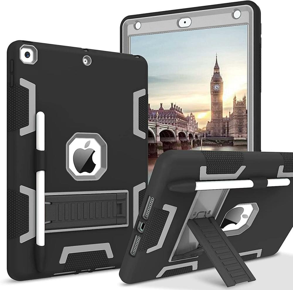 Computer Covers & Skins | Case For Ipad 9Th Generation / Ipad 8Th Generation / Ipad 7Th Generation, Ipad 10.2 2021/2020/2019 Case, 3 In 1 Heavy Duty Rugged Shockproof Protectiv Computer Covers & Skins Baicccf