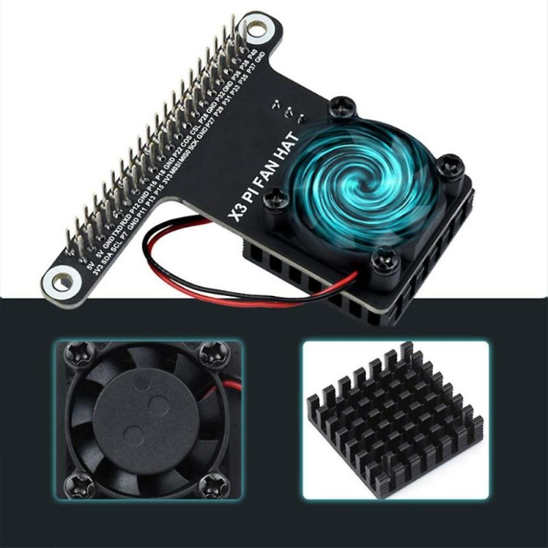 Computer System Cooling Parts | Cooling Fan For X3 Pi Fan Suitable For Desktop Placement Pc Accessories Computer System Cooling Parts Computer System Cooling Parts