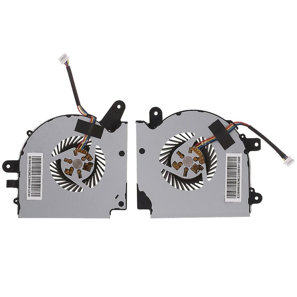 Computer System Cooling Parts | New Cpu Gpu Fan Laptop Cooling Fan Dc5V 4 Pin Radiator For Msi Gf75 Thin 9Sc-027 Computer System Cooling Parts Computer System Cooling Parts