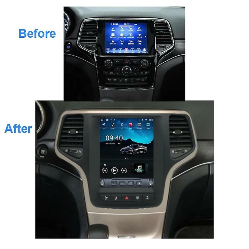 GPS Navigation Systems | For Jeep Grand Cherokee 2008-2020 Car Radio Stereo Multimedia 9.7 Tesla Vertical Screen Navigation Electronics & Electrical GPS Navigation Systems