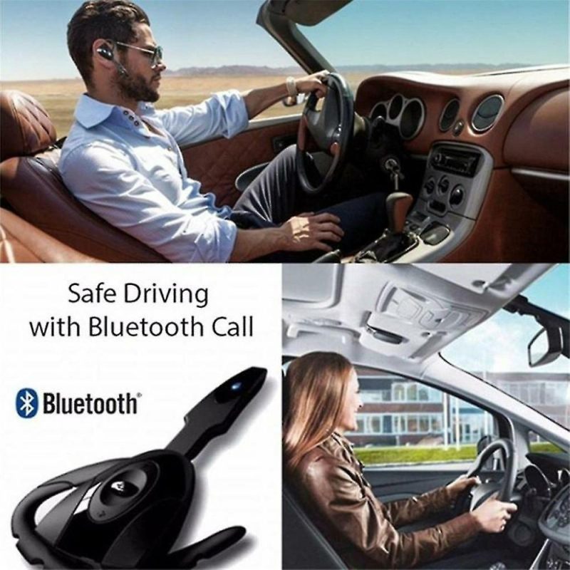 Headphones & Headsets | Business Bluetooth Headset With Mic Rechargeable Long Standby Driving Wireless Headphones Black Electronics & Electrical Headphones & Headsets