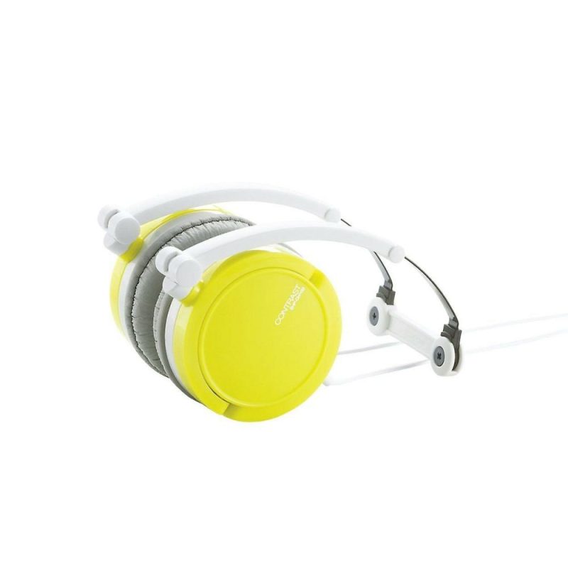 Headphones & Headsets | Elecom 11104 Lime-Green Contrast Overhead-Type Headphones Electronics & Electrical Elecom