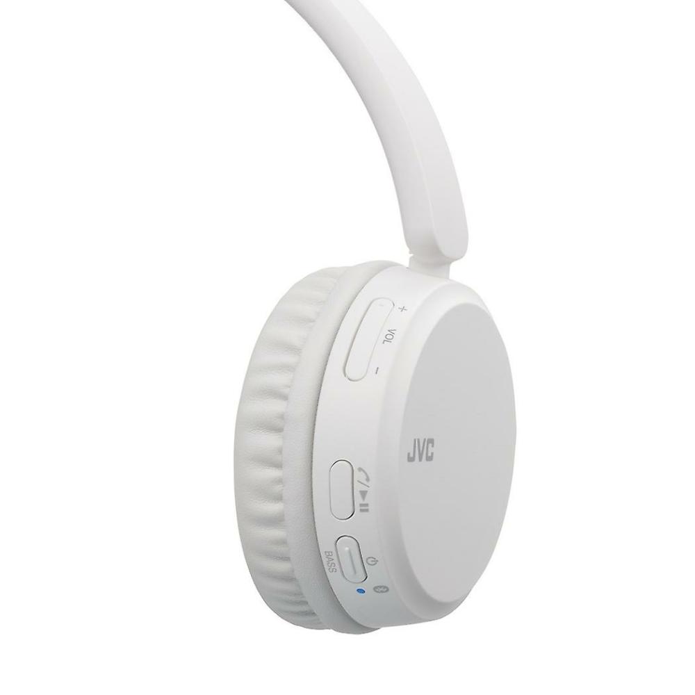 Headphones & Headsets | Jvc Ha-S35Bt Wireless Headphones With Bass Boost And Microphone – White Electronics & Electrical Headphones & Headsets