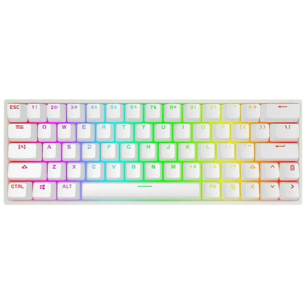 Keyboards | Gk64 Mechanical Keyboard Optical Hot Swappable Programmable Rgb Abs Keycaps Electronics & Electrical Keyboards