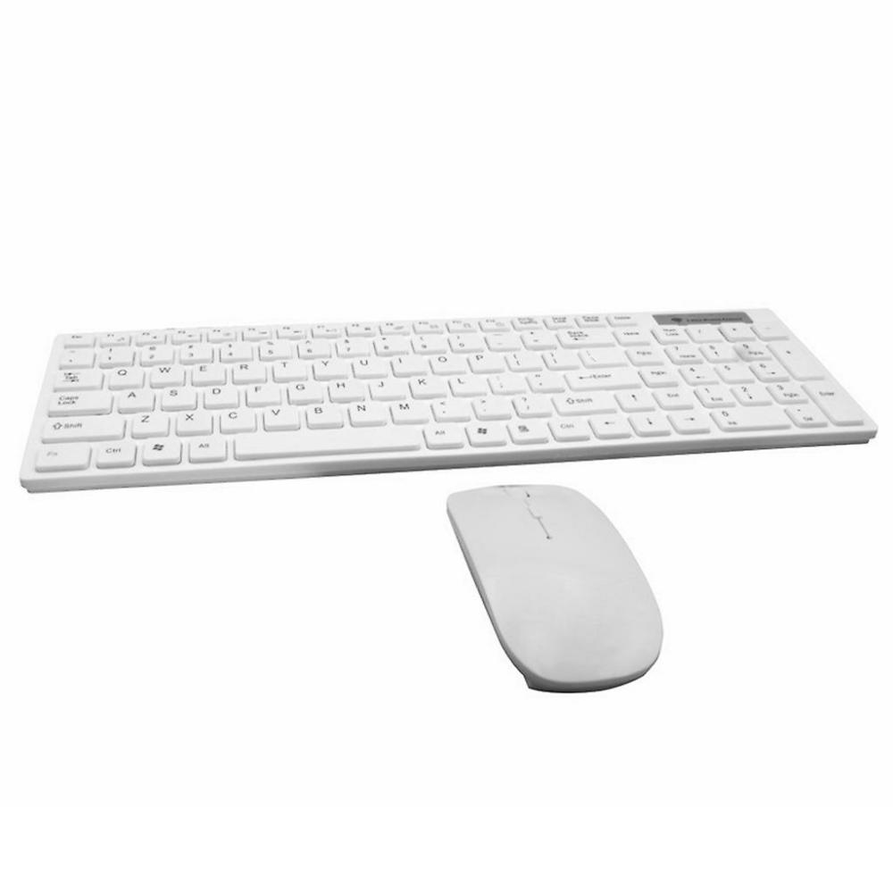 Keyboards | Universal Silent Ultra-Thin 2.4G Wireless Keyboard And Mouse Set For Laptop Pc Computer Electronics & Electrical Keyboards