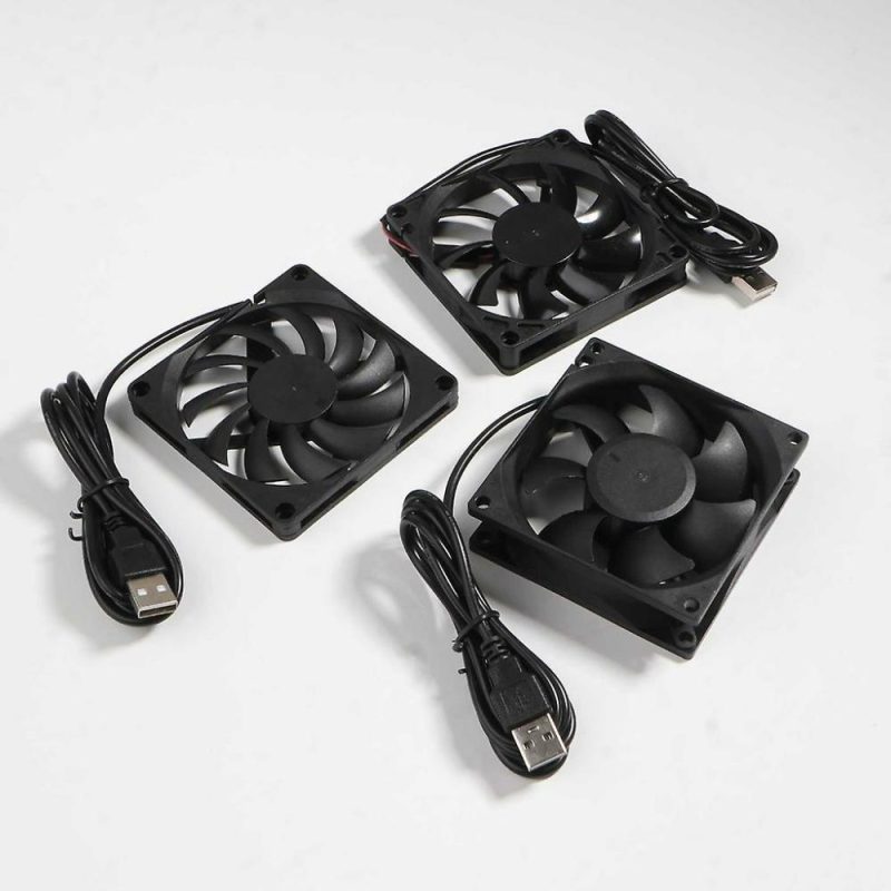 Computer System Cooling Parts | Oil Bearing 5V 80Mm 8010 8015 8025 Dc Fan 80X80Mm 8Cm Cooling Cooler Fan Computer System Cooling Parts Computer System Cooling Parts