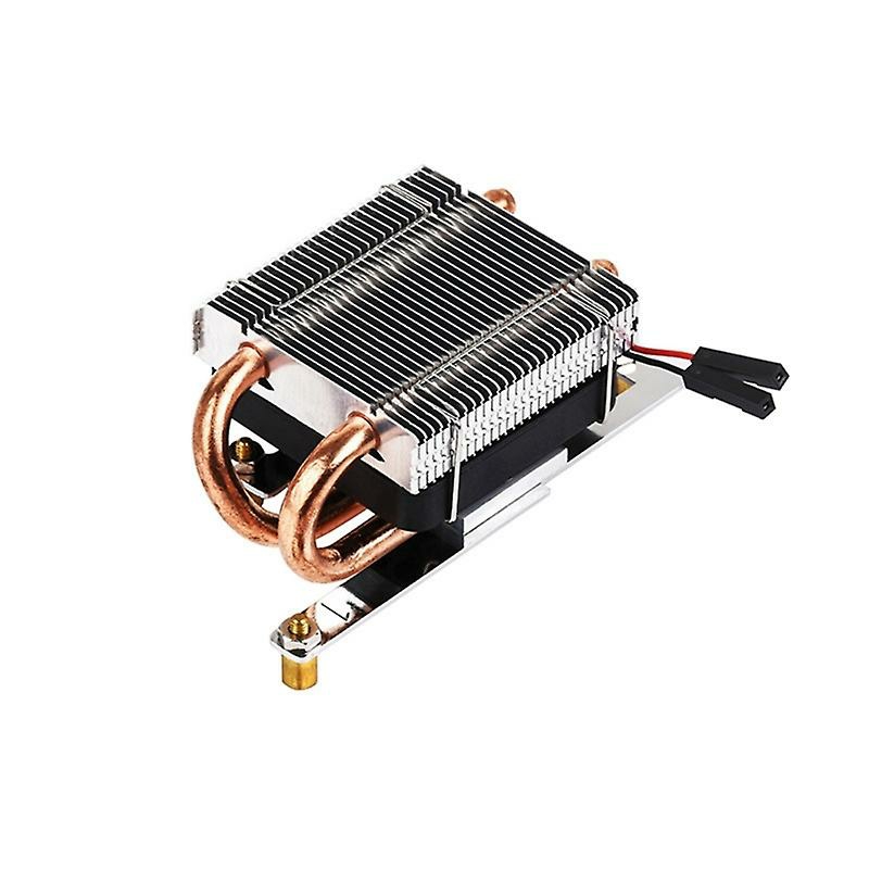 Computer System Cooling Parts | Suitable For Visionfive2 Ice Cpu Cooling Fan, Low-Profile U-Shaped Copper Tube Computer System Cooling Parts Computer System Cooling Parts