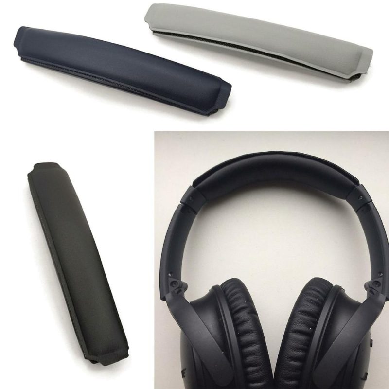 Headphone Cushions & Tips | Qualified Ear Soft Headbeam Headband For Qc25 Qc35 Qc45 Headset Cushion Gray# Electronics & Electrical Gray